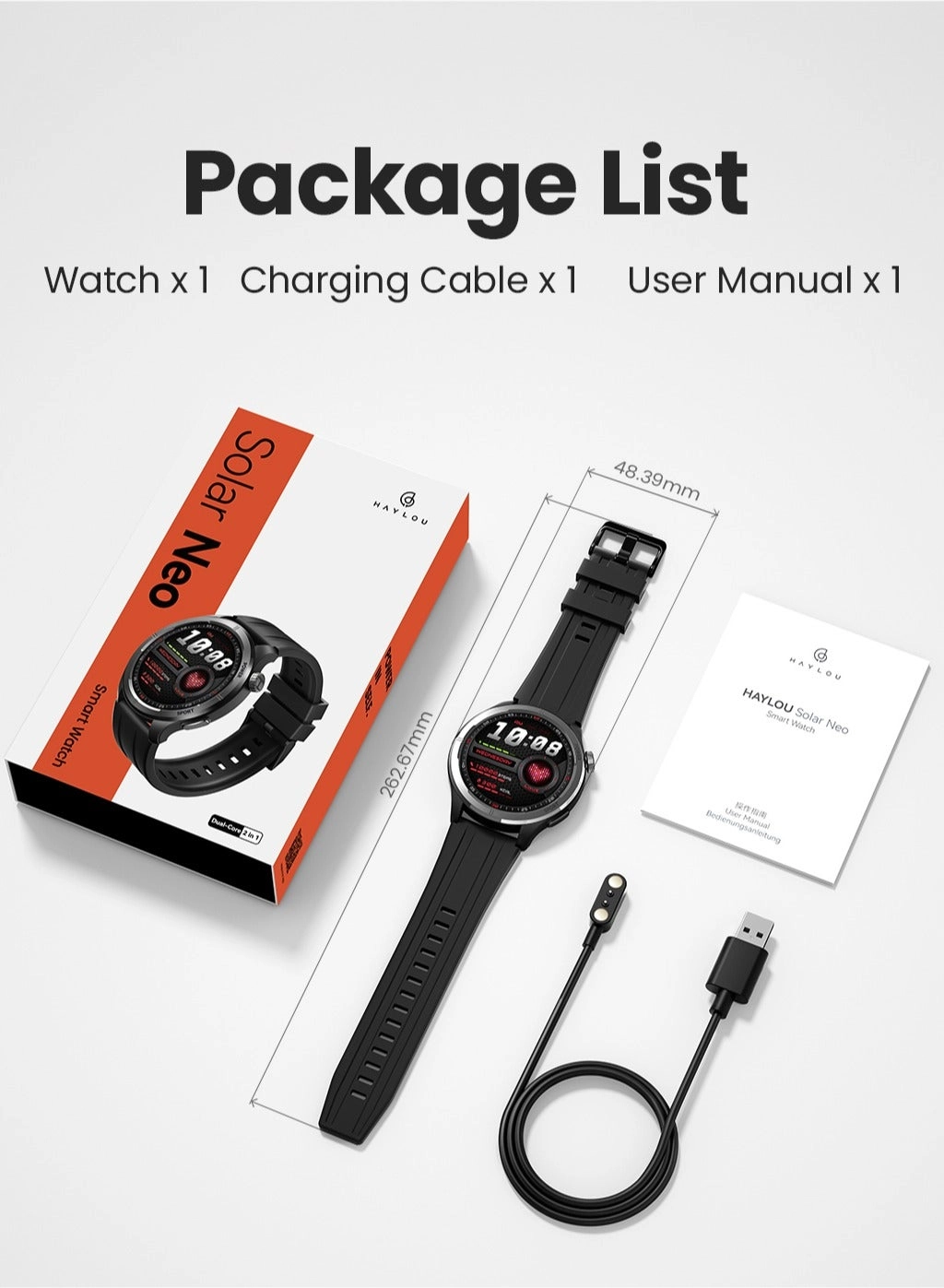 Solar-Neo - 300 mAh 1.53" IP68