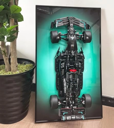 Wall Display Board for LEGO Technic Mercedes AMG F1 W14 E 42171 - aluminium alloy frame