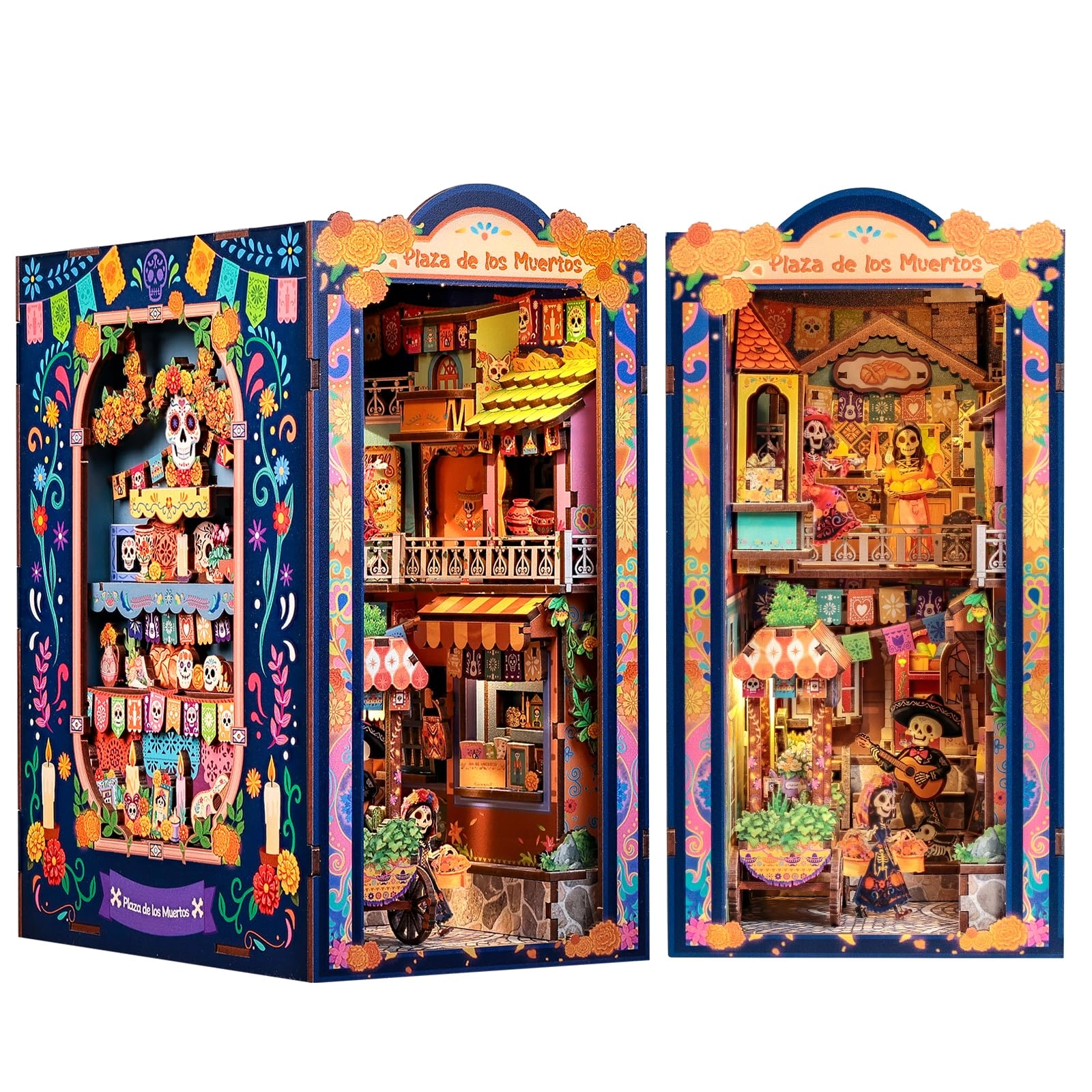 CuteBee Book Nook Kit - Day of the Dead 1:13