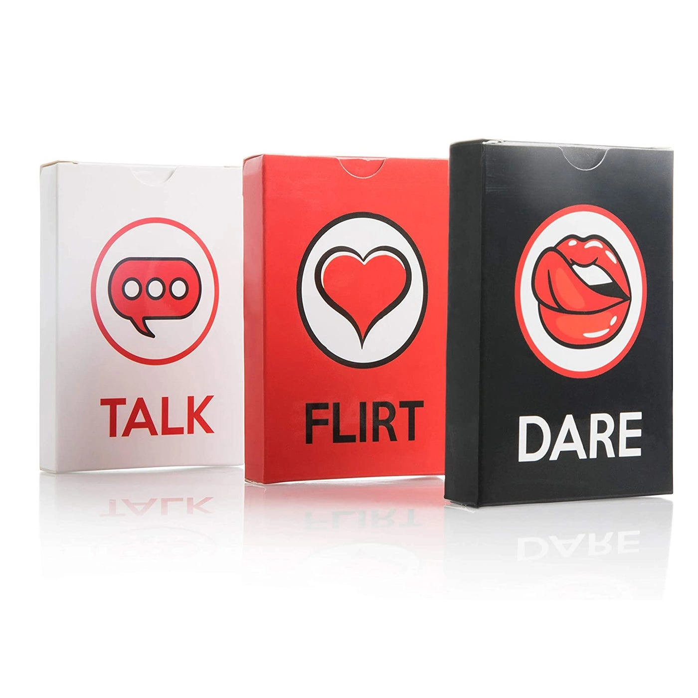 Talk Flirt Dare Question Card Game - English 5+ Years