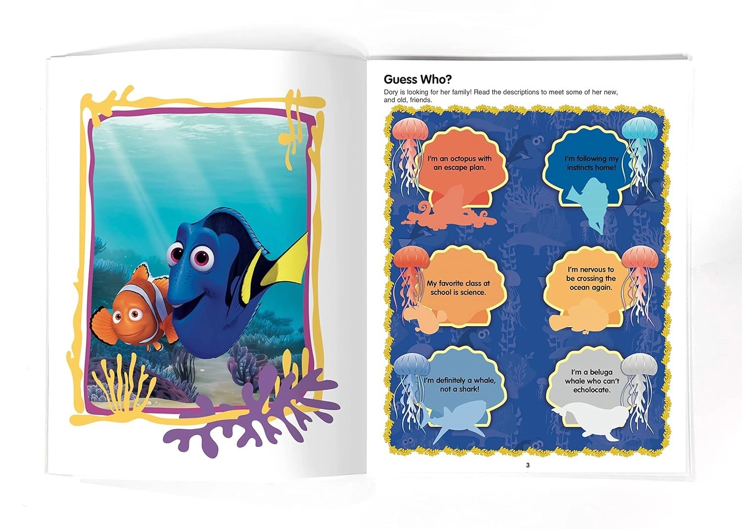 Disney Pixar Sticker Book Reusable 350 pcs