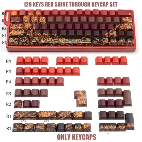 Shine Through Keycaps - Bluetooth