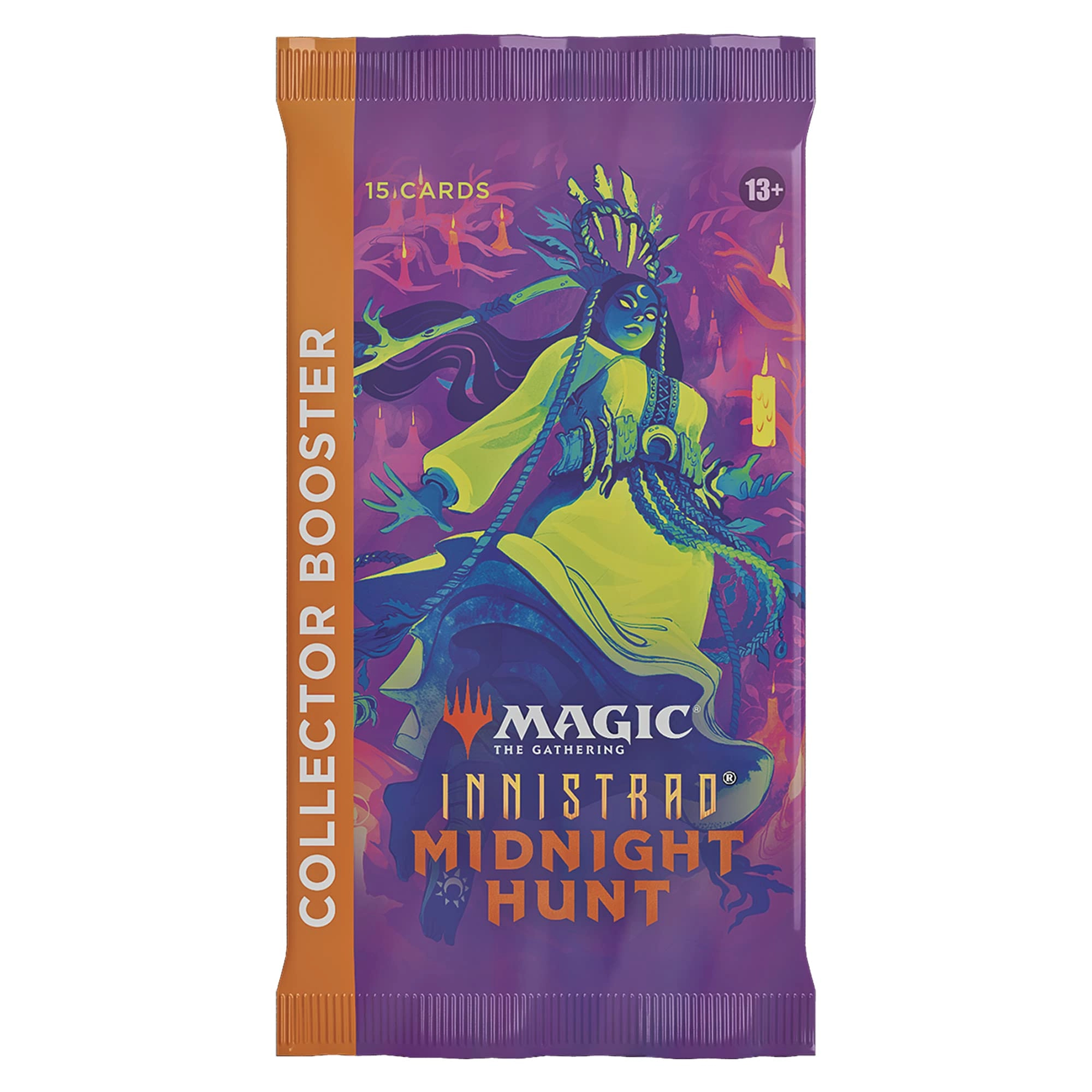Wizards of the Coast Magic the Gathering Innistrad Midnight Hunt Collector Booster - English 15pcs