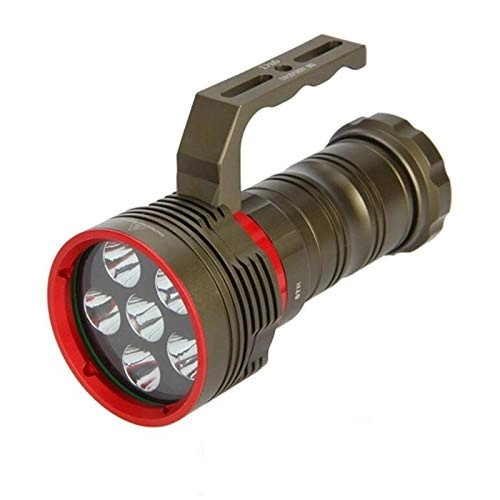Diving Flashlight - about 75 degrees