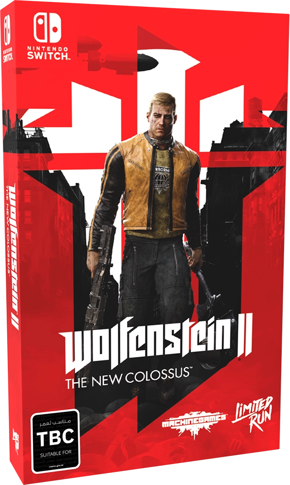 Bethesda Wolfenstein II: The New Colossus SteelBook Edition - Nintendo Switch