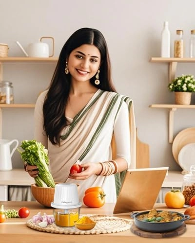 Mini Electric Chopper - 400 Millimeters Battery Powered