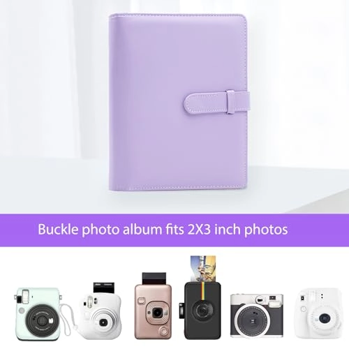 3" 128 Pockets Leather Photo Album