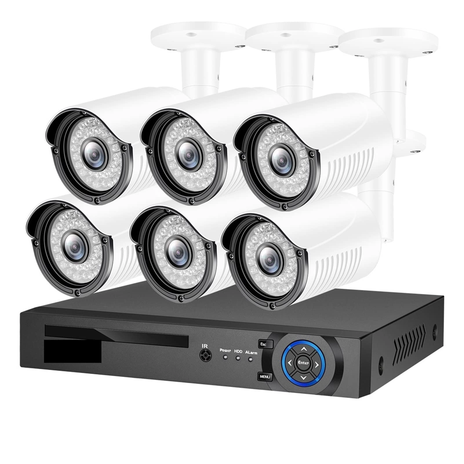 RKYRRKI NVR - 8CH 4T + Camera - 4K 8MP