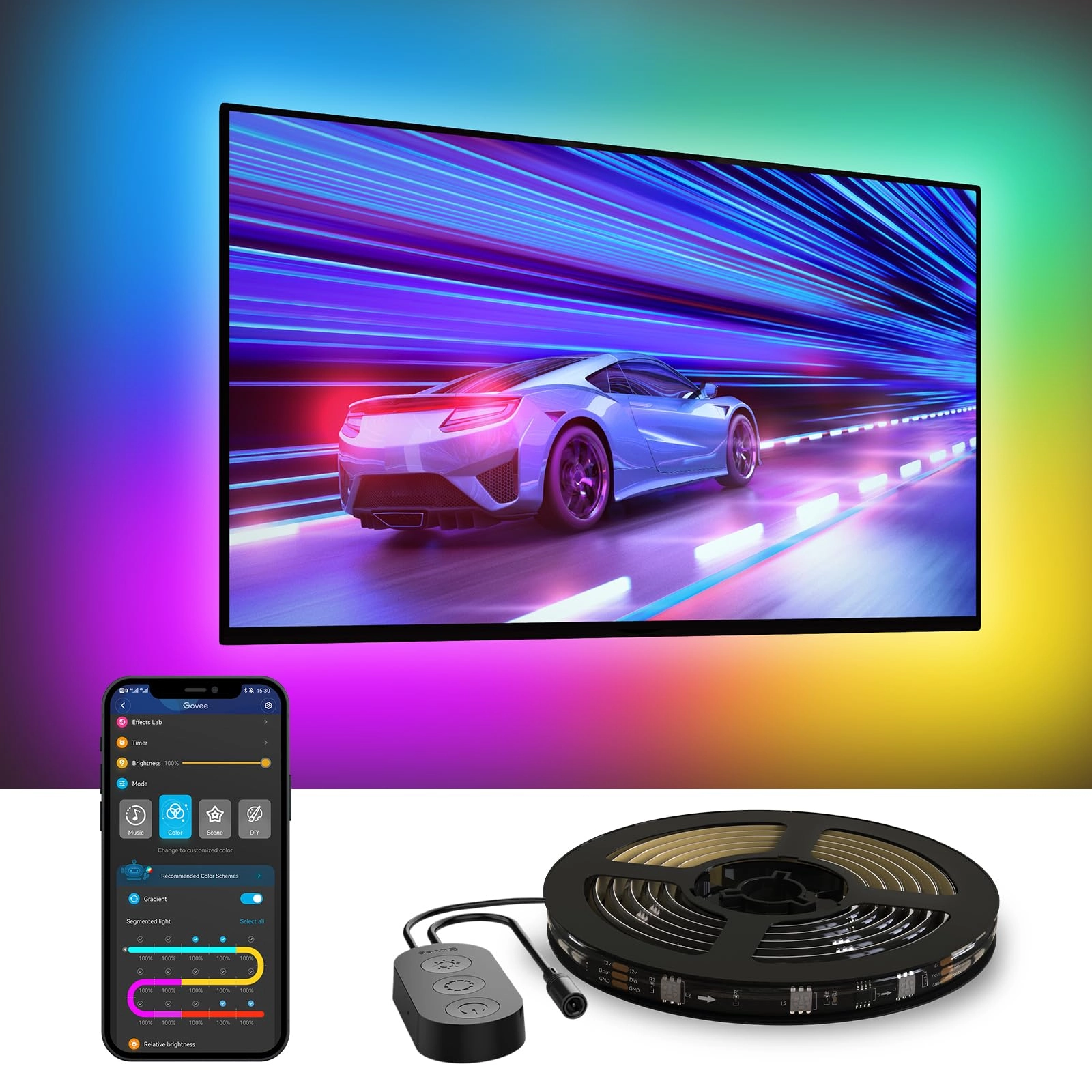 Govee TV LED Backlight - 15 Feet