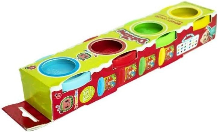Cocomelon Bright Colors Dough - 3+ years 4 pcs
