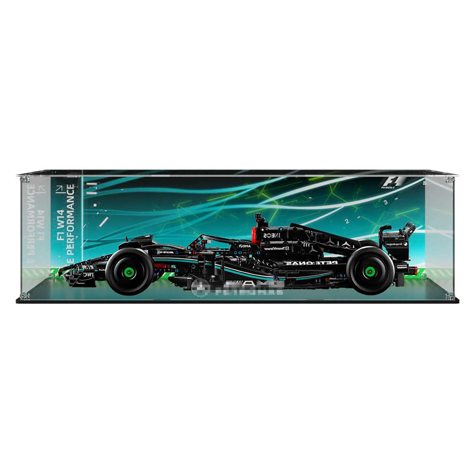 Acrylic display box - for Le-go 42171 Transparent 3mm