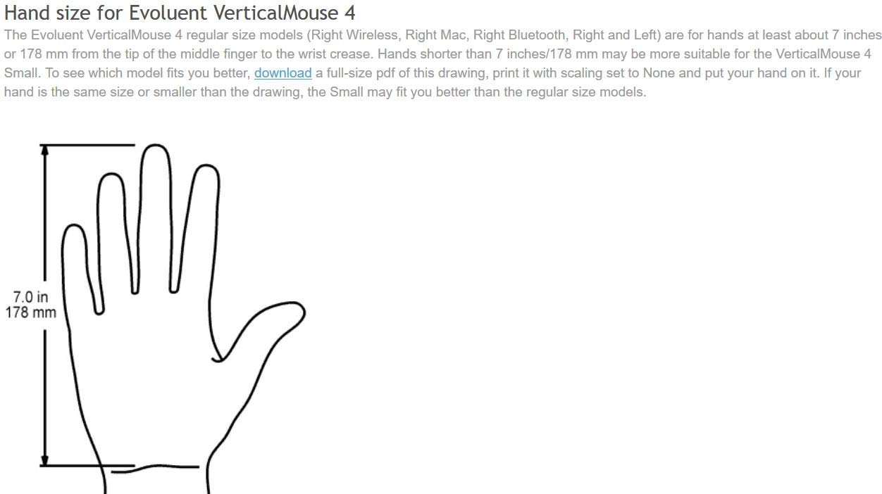 VM4SW VerticalMouse 4 Right-Hand Ergonomic Mouse - Wireless