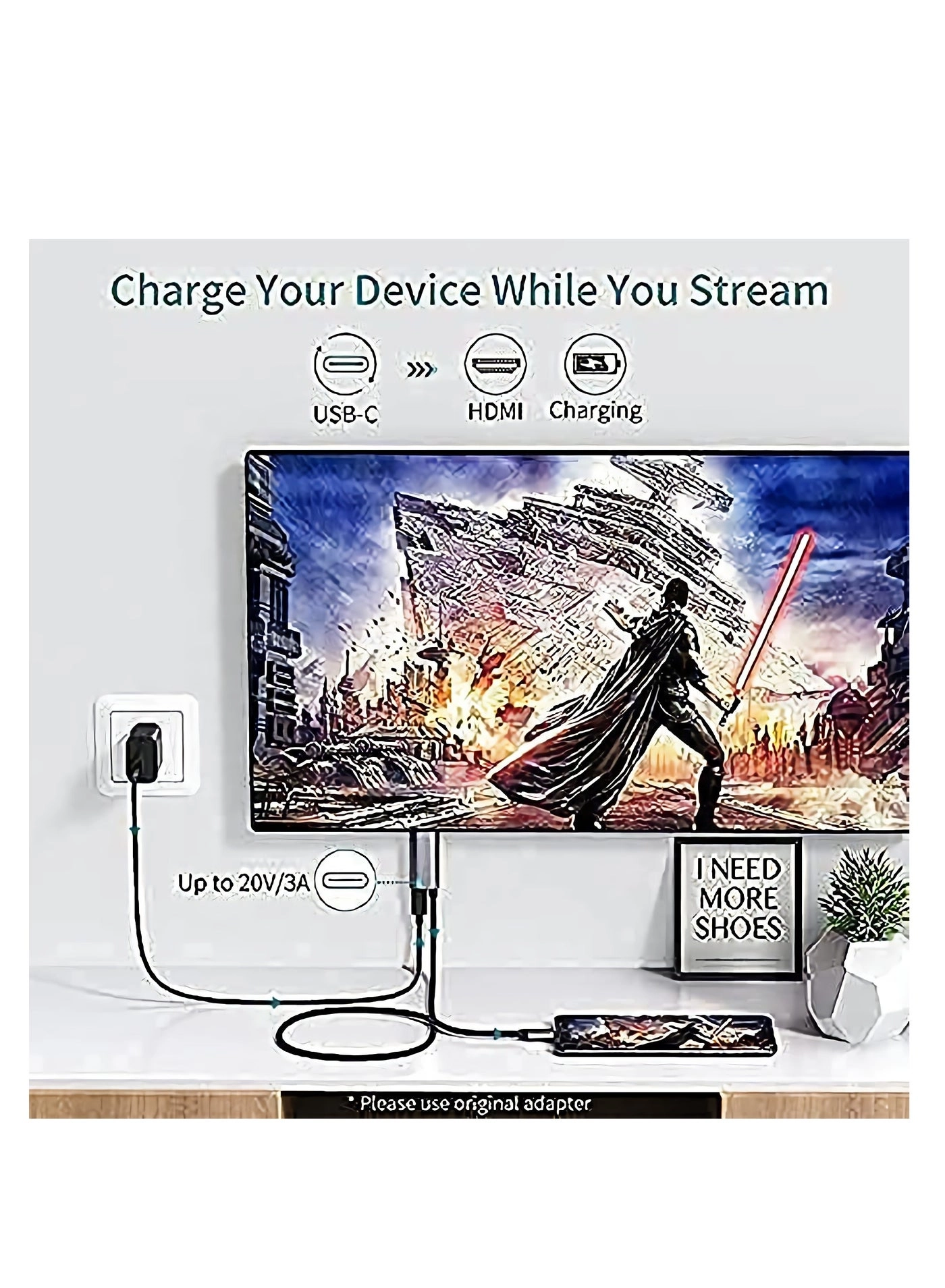 4K HDMI Adapter 1.8m