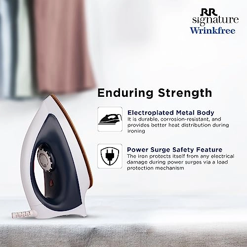 Signature Ultron - 1100W Non-Stick Teflon Coating 360 Degree Swivel Cord