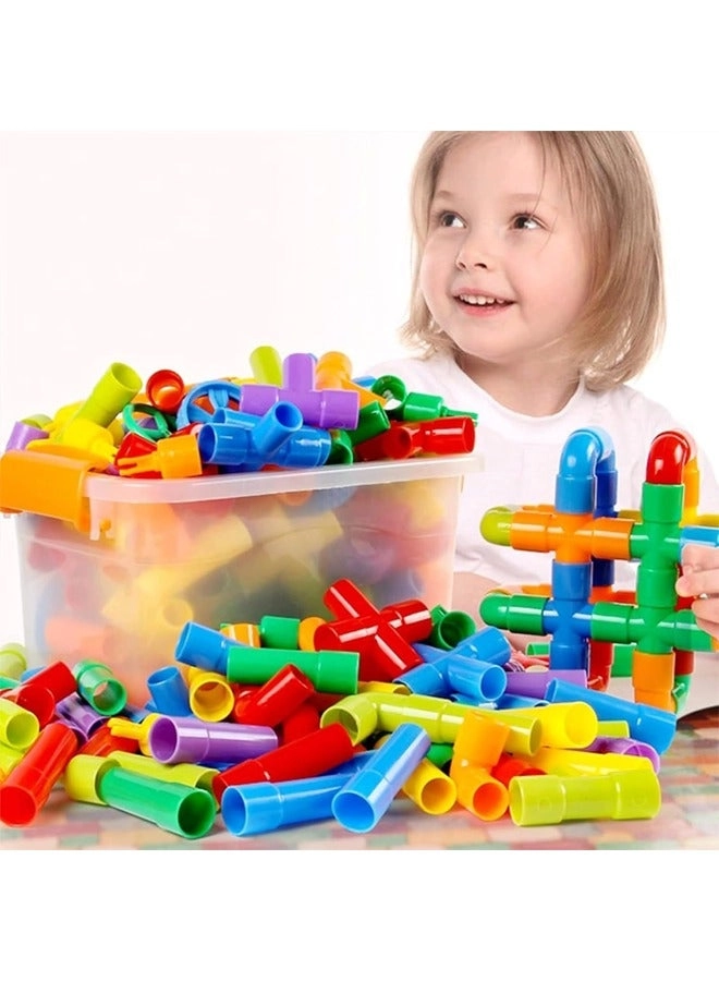 Pipe Building Blocks Set - 96 pcs