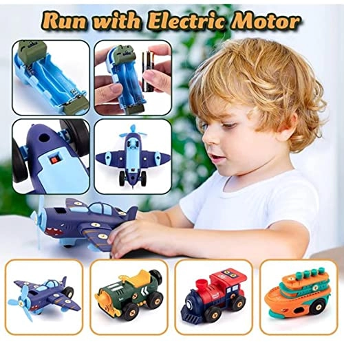 Take Apart Toy Vehicle Playset - 3 and up years old