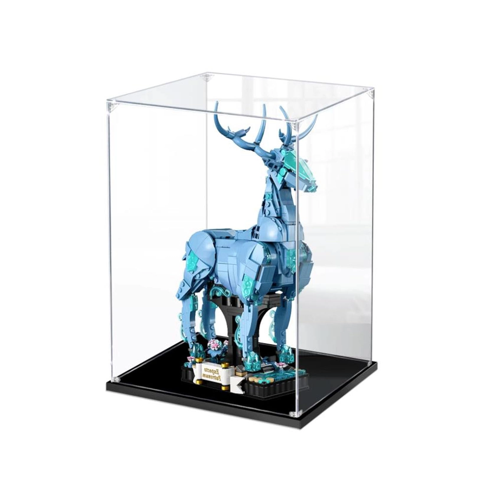 HALFS Acrylic Display Case for Lego Harry Potter Expecto Patronum 76414