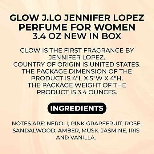 Glow Eau de Parfum 3.4 Fluid Ounces