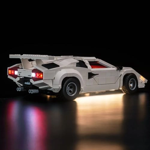 LED Lighting Kit for 10337 Lamborghini Countach 5000 Quattrovalvole - White 5V