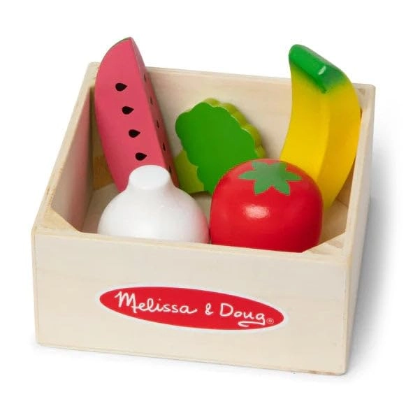 Wooden Food Groups Play Set - 9 pcs (MD95209)