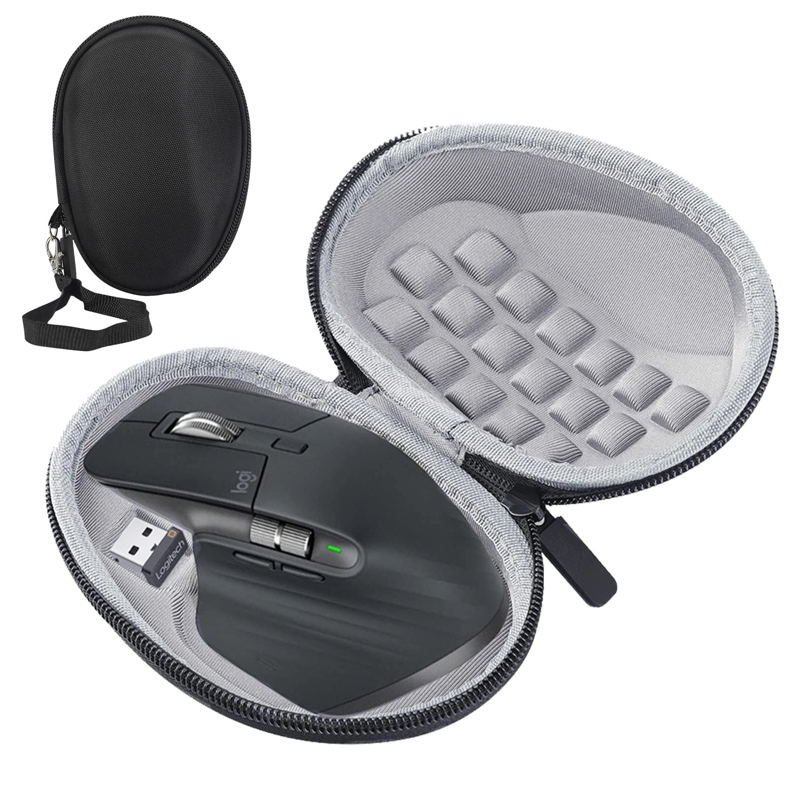 SANMUGEED Hard Travel Case - Compatible with Logitech MX Master 3 Master 3S Water-Resistant