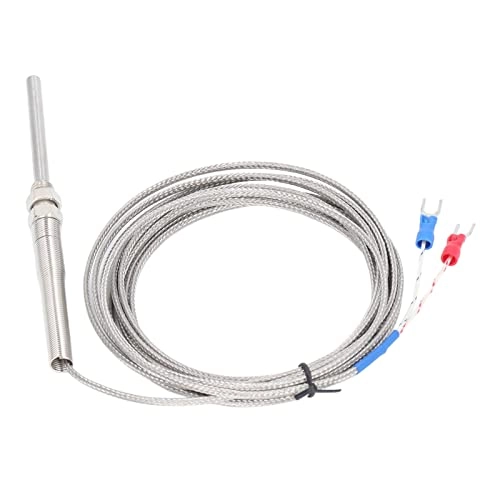 M6 Screw Fine Thread Type K Thermocouple - 0-400℃ 5M