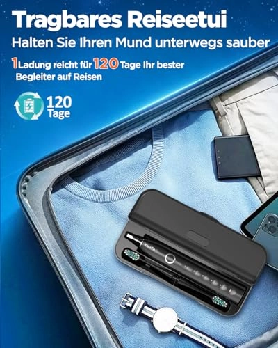 Y08U - 8 Brush Heads 120 Days Battery Life USB C