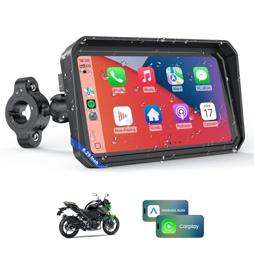 Motorcycle Carplay GPS Navigation System - 6.25 inch