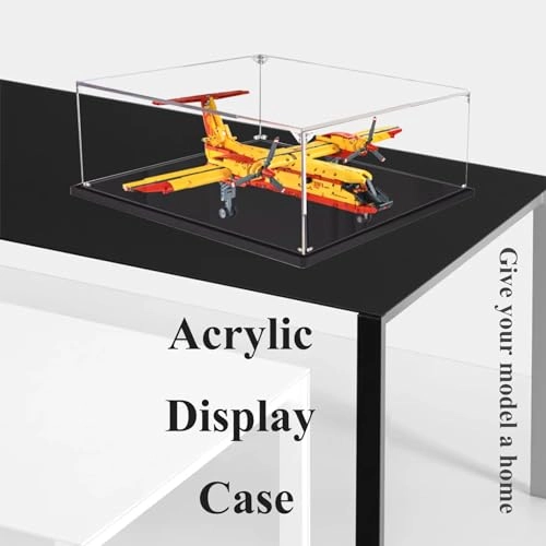 Acrylic Case - 65 x 65 x 20 cm Transparent Dustproof