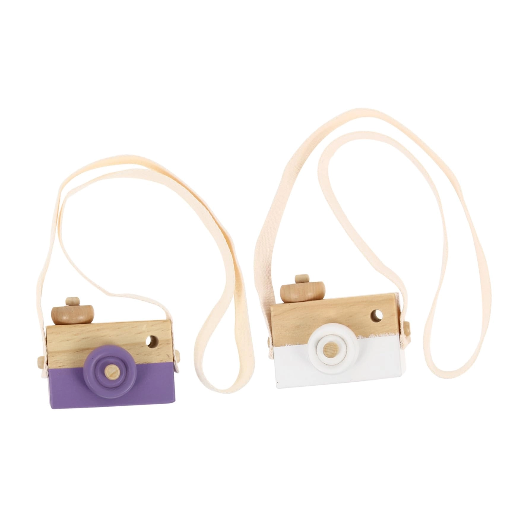 VANZACK Wooden Imitation Camera - 2 pcs