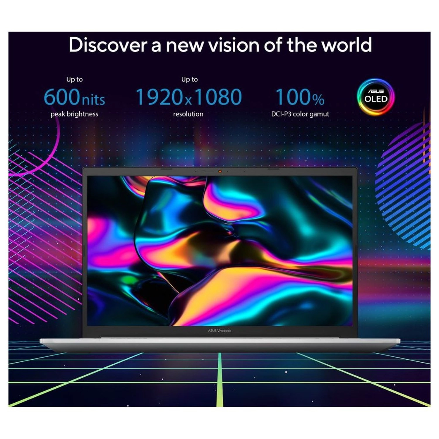 Vivobook Pro 15 K3500PH - 15.6'' Core i5-11300H 8GB 512GB SSD