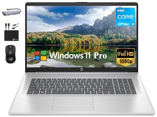 2024 Newest 17 - 17.3 inch 1000 gigabyte 32 gigabyte Intel Core i3-1215U