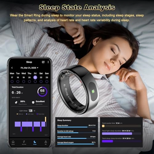 Smart Ring - #11-20.9mm 5 ATM Heart Rate Monitor