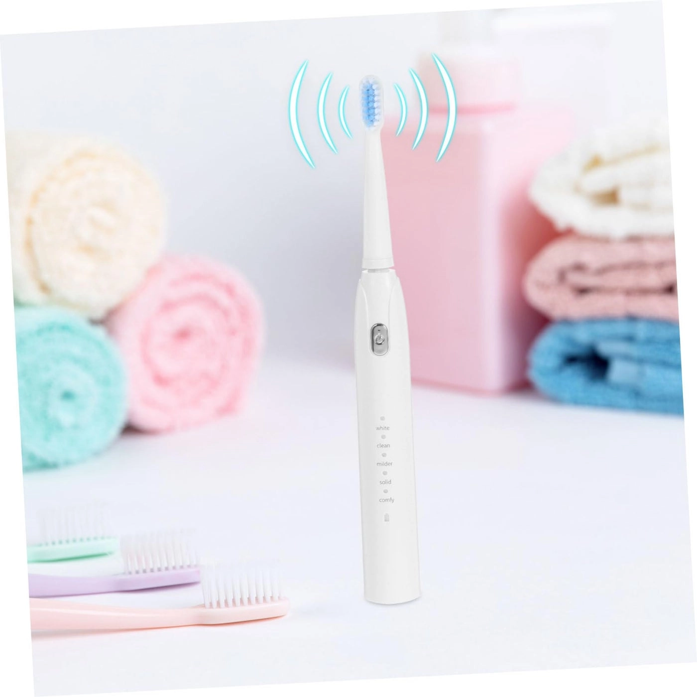 Sonic - USB Rechargeable 5 Speed White