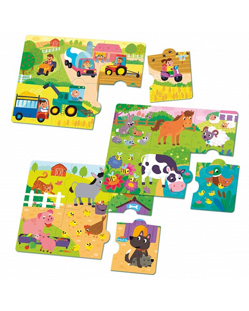 Talking Puzzle - Happy Farm - 3+
