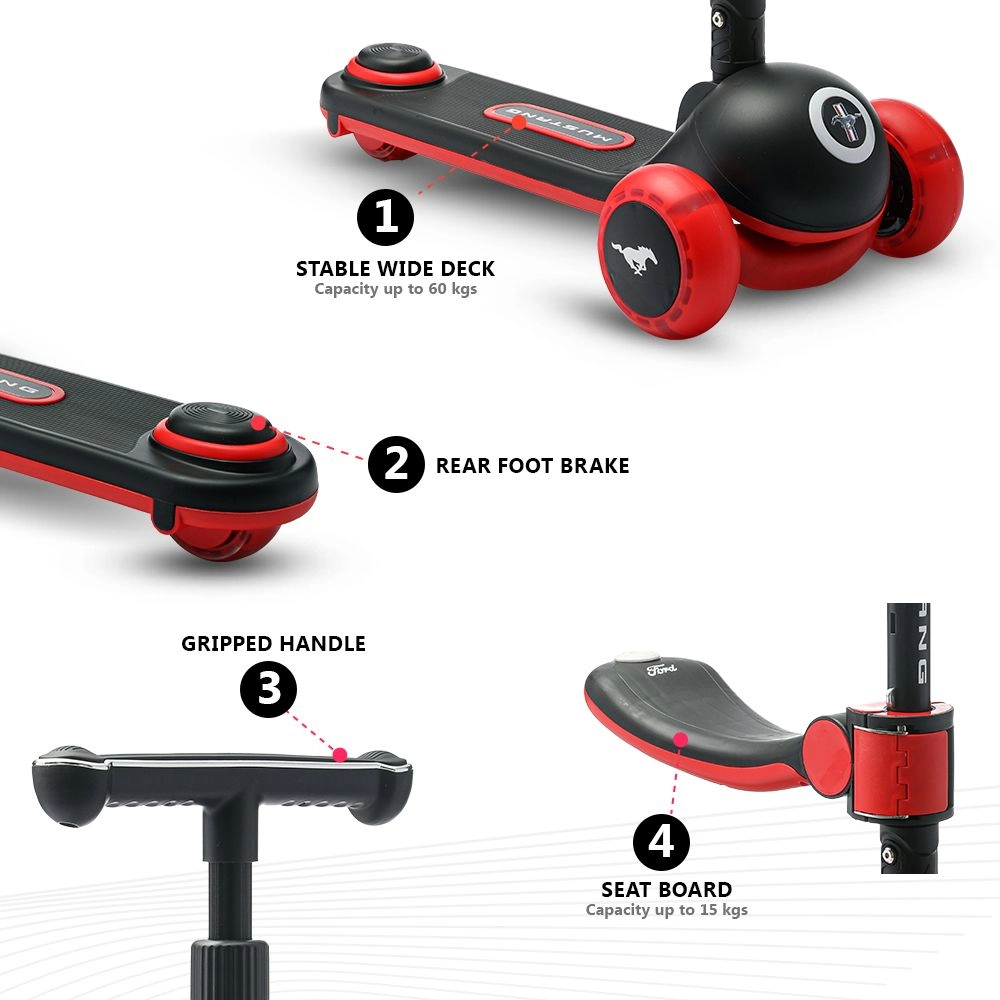 Glider Kick Scooter + Seat
