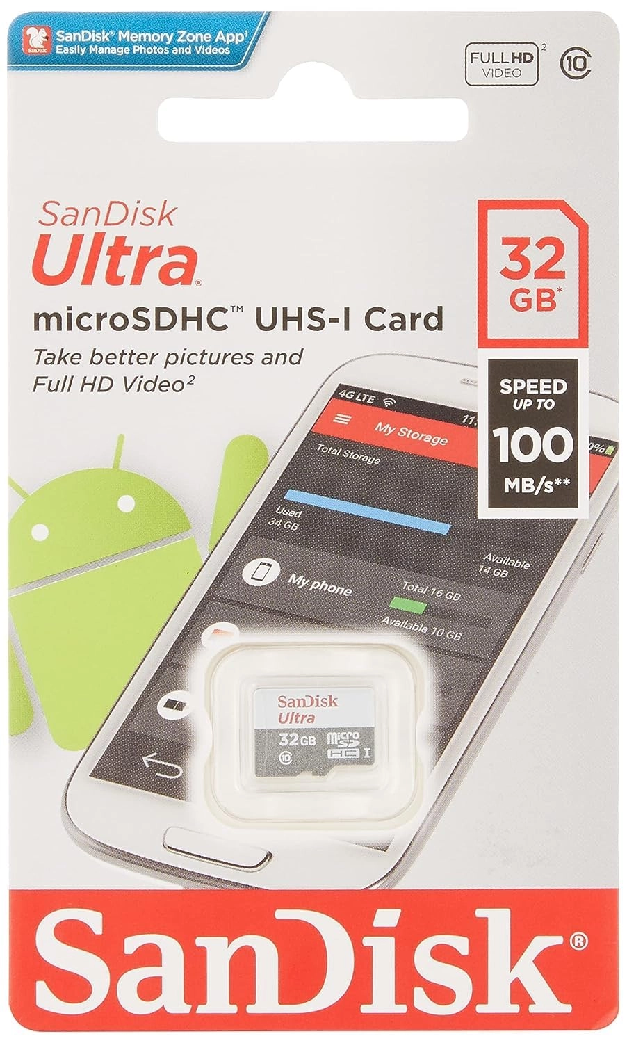 Ultra microSDHC UHS-I - 32GB
