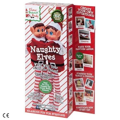 Elves Behavin' Badly - 30 cm Boy and Girl Set