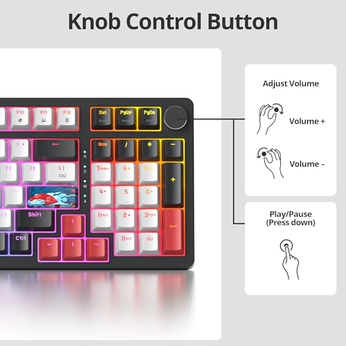 98 Keys Gaming Keyboard - Wired