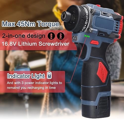 Cordless Drill Driver - 2 x 1300mAh