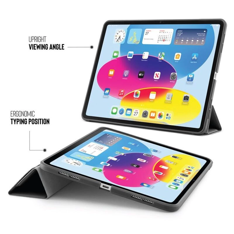 5-in-1 Folding Case with Pencil Support for iPad 10th Gen (2022)