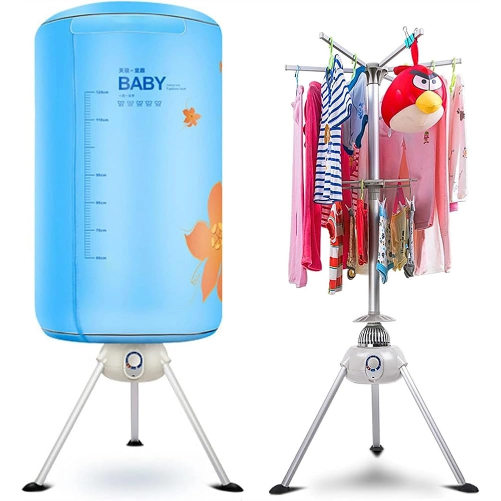 LTFJKNV Mini Dryer - Wall-Mounted 70° Hot Air 5-speed
