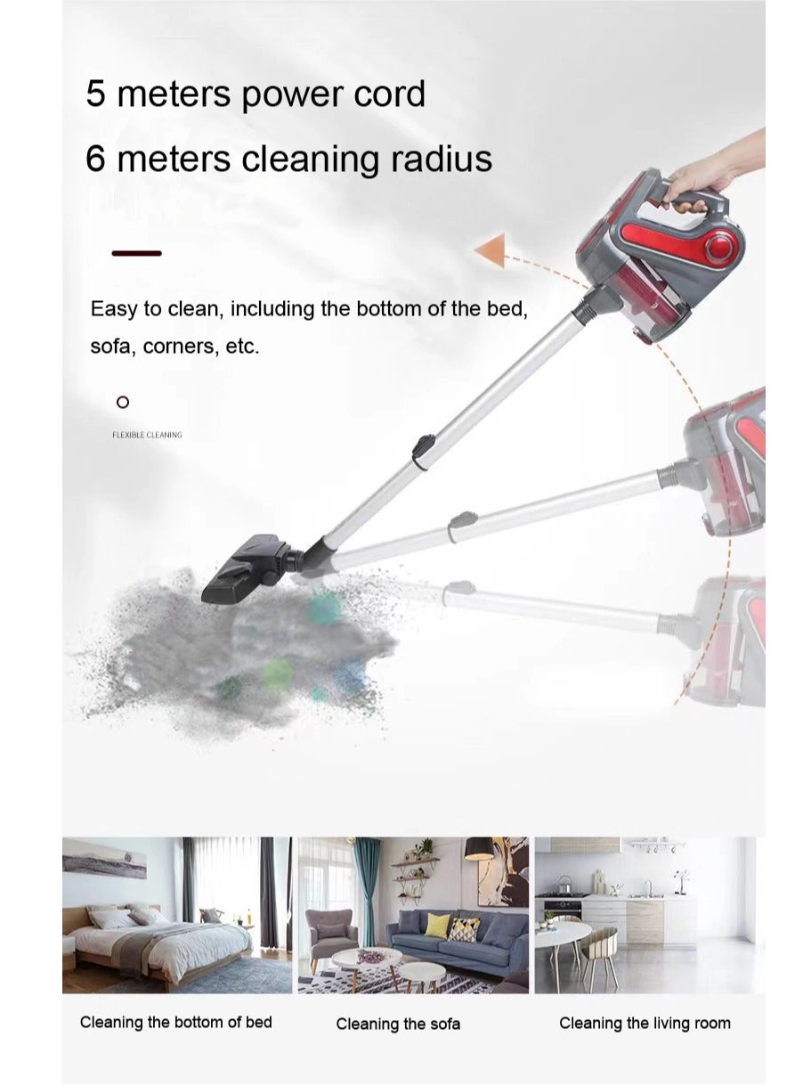 Vacuum Cleaner - 600 W 18000Pa 0.5L