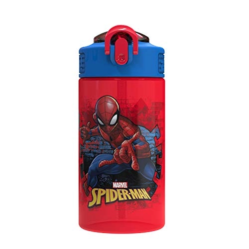 Zak! Designs Marvel Spider-Man Water Bottle - Spout Cover