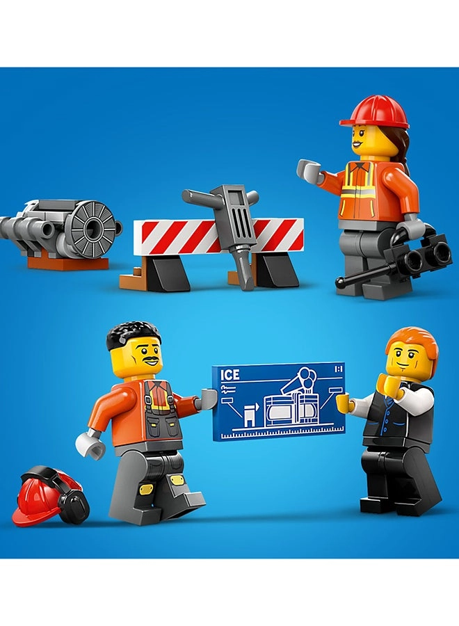 Construction Excavator - Yellow Ages 8+