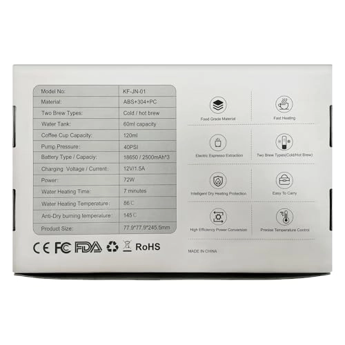 Portable Coffee Maker - 3-in-1 20BAR