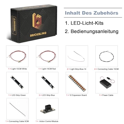 Light Kit for LEGO 75429 AT-AT Driver Helmet - Copper Line