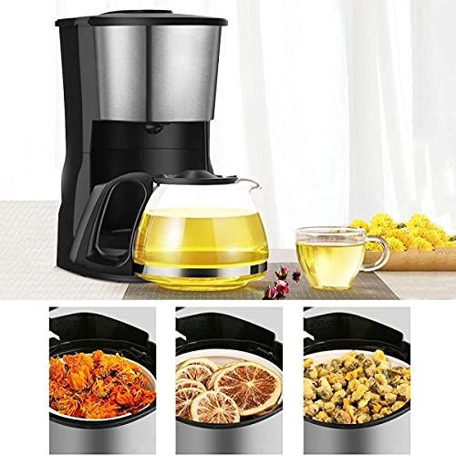 Mini Travel Coffee Maker - 6Cup 600 Milliliters Grinder