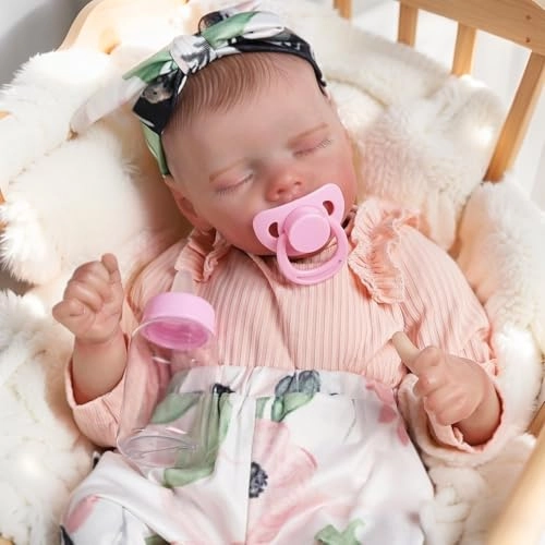 Reborn Baby Doll - 18 Inch Vinyl Body Ages 3+