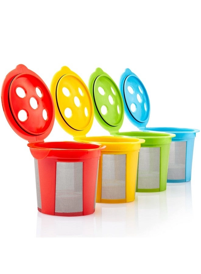 Reusable K Cup - 4-Pack Compatible with Keurig K Supreme, K Supreme Plus, K Slim